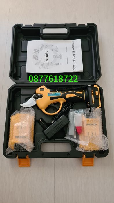 Акумулаторна безчеткова лозарска ножица WERSTIL 21V 5AH