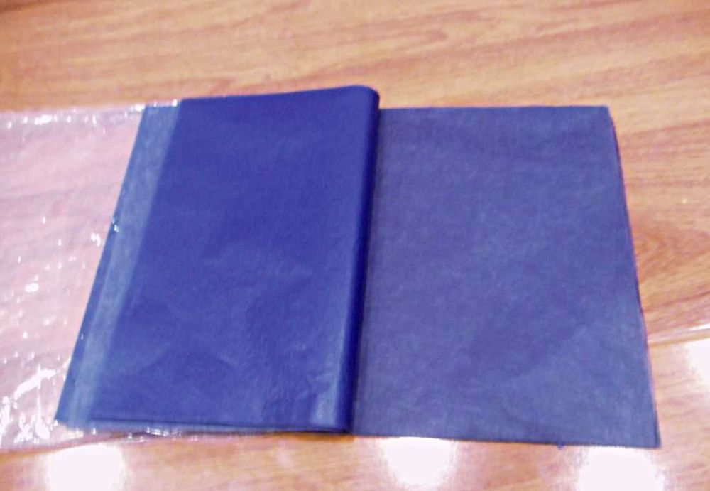 Копирка по 10 советская синяя черная