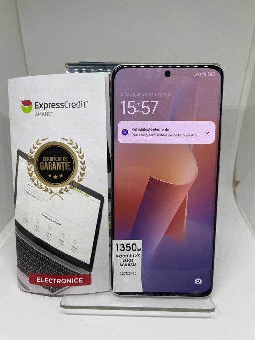 Xiaomi 12X (Ag 27 b.32702/30)-Garantie 2 ani!