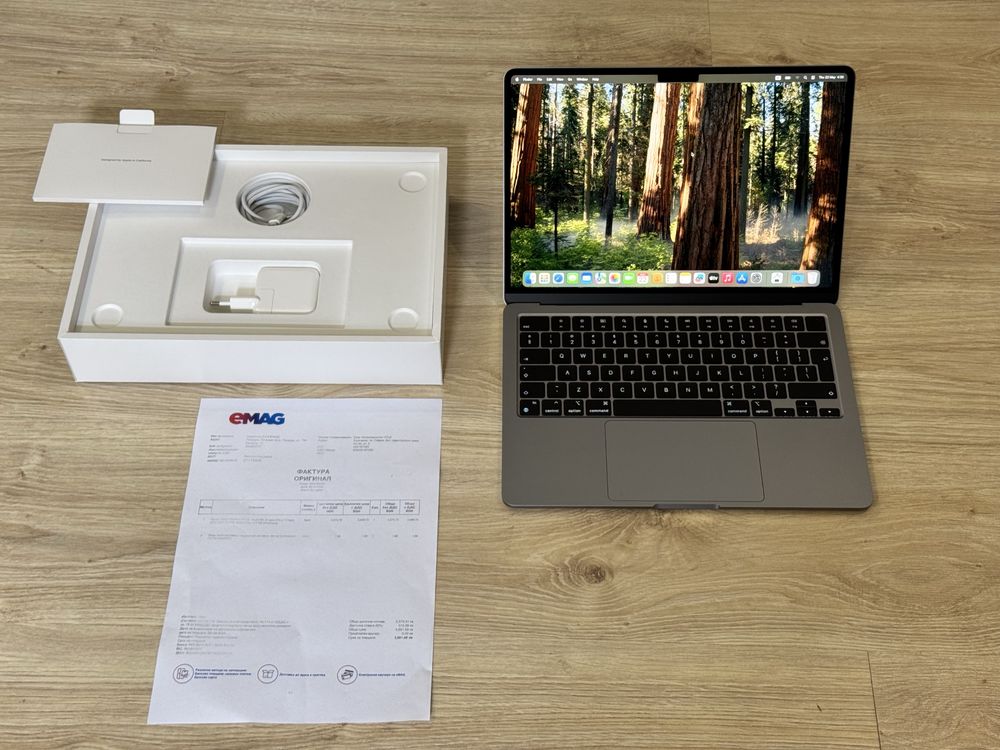 *512GB*Нов 13.6’Macbook Air M3 2024/8GB Ram/512GB SSD/Гаранция