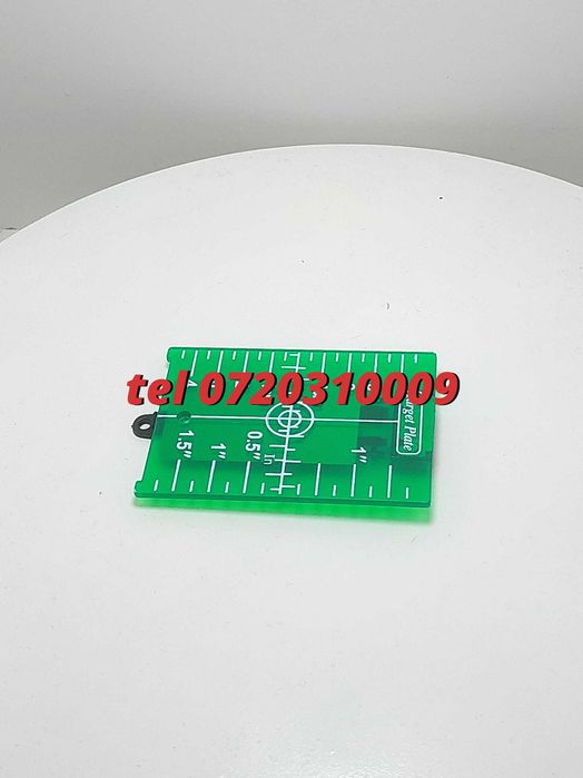 Placa Tinta Pentru Nivele Laser Plastic Verde Neo