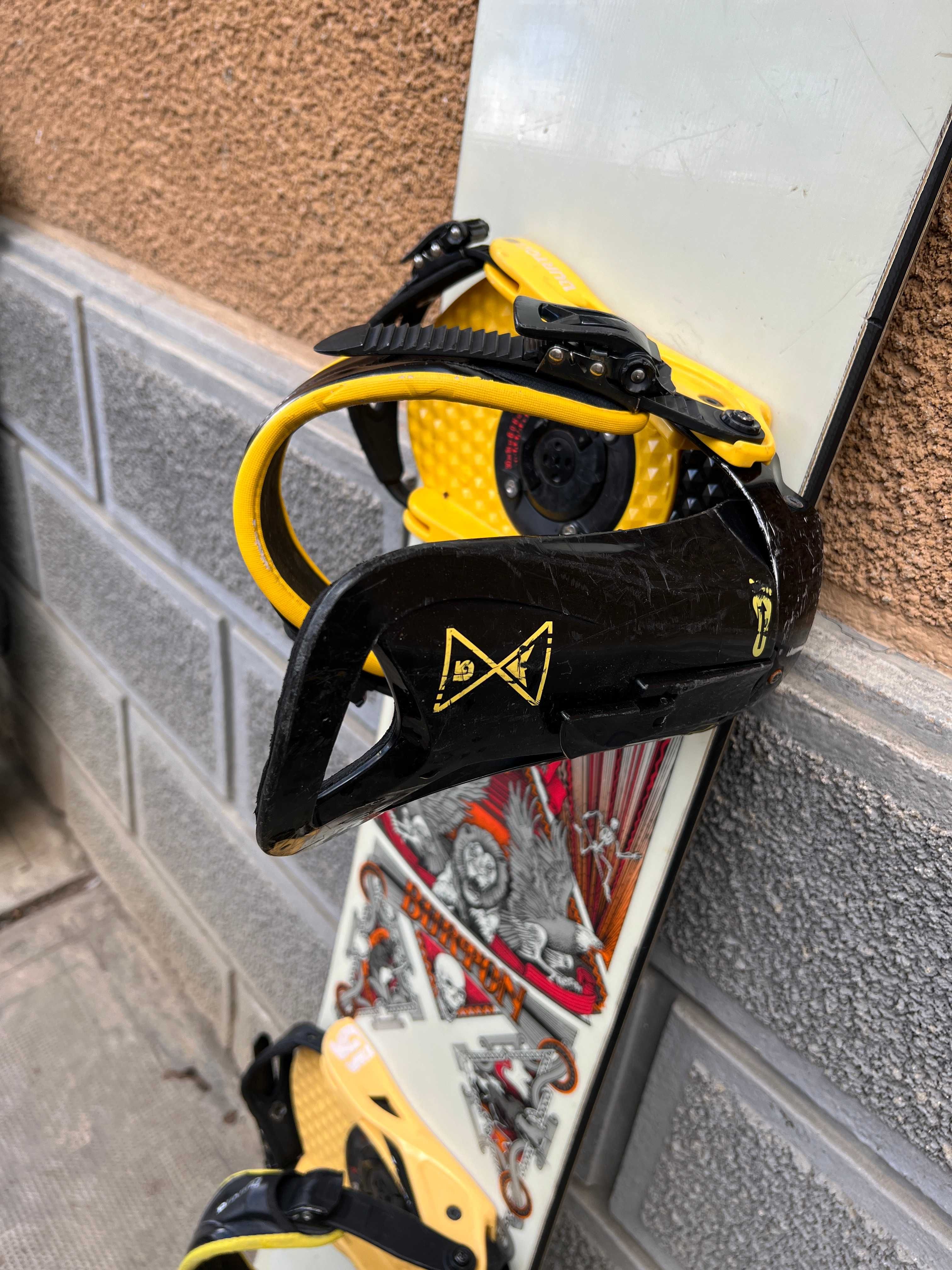 placa snowboard burton twc standard wide L158cm