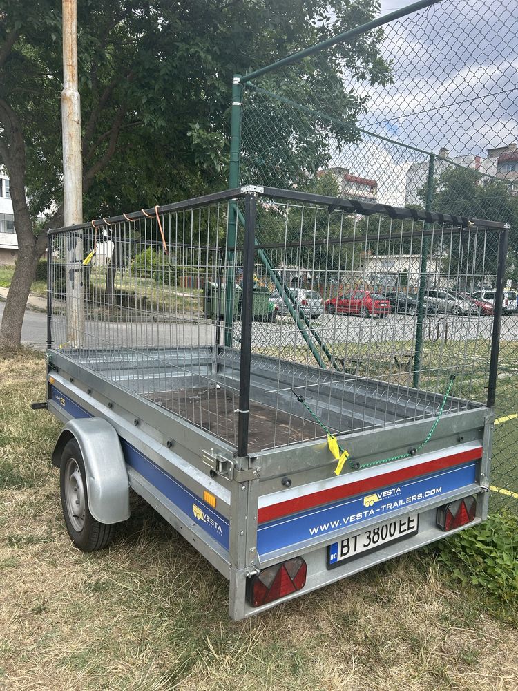 Ремарке 750 кг дължина 2.50 ширина 1.40