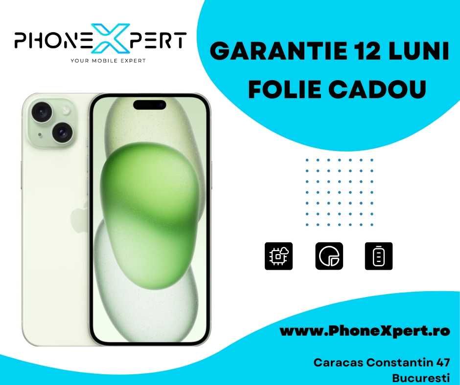 iPhone 15 Plus 128GB Green - Garantie 12luni - PhoneXpert.ro #25494