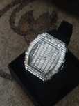 Ceas Bărbați Iced Bling Rapper Nou