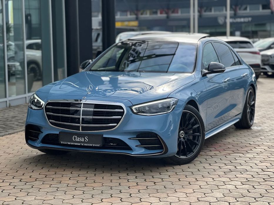 Mercedes-Benz S Manufaktur / Pachet Chauffeur / Burmester 3D / Linie AMG / Digital Lig