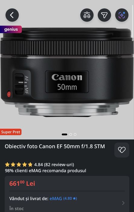 Aparat foto Mirrorless Canon EOS RP, doua obiective si accesorii