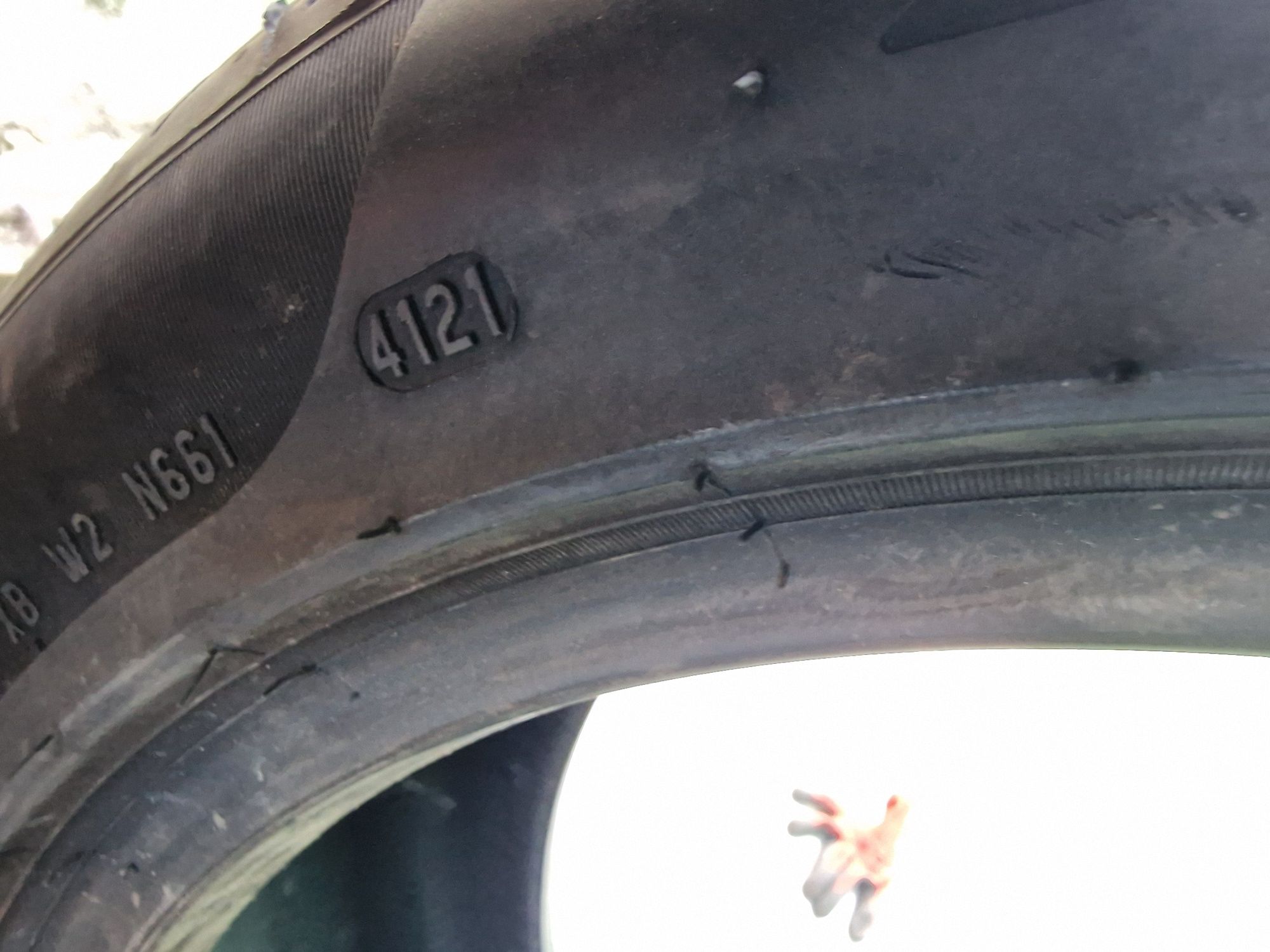 Anvelope 245/45R19 marca Pirelli, DOT 2021,7 mm