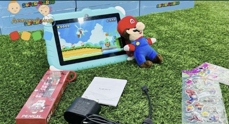 super Mario bolalar plansheti детский планшет 4/128 gb