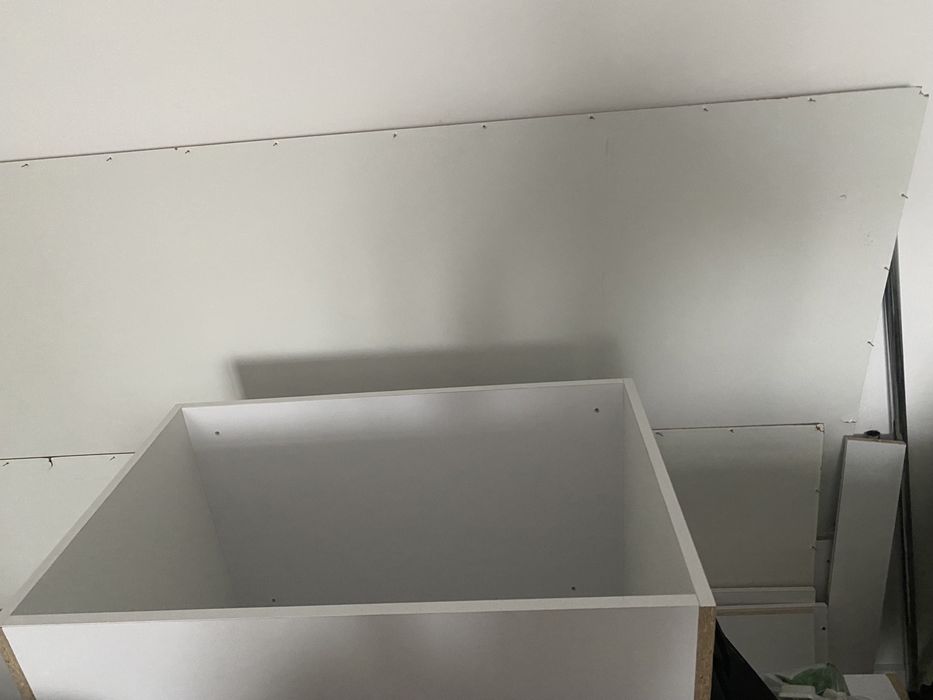 Шкаф гардеробная в разобраном виде