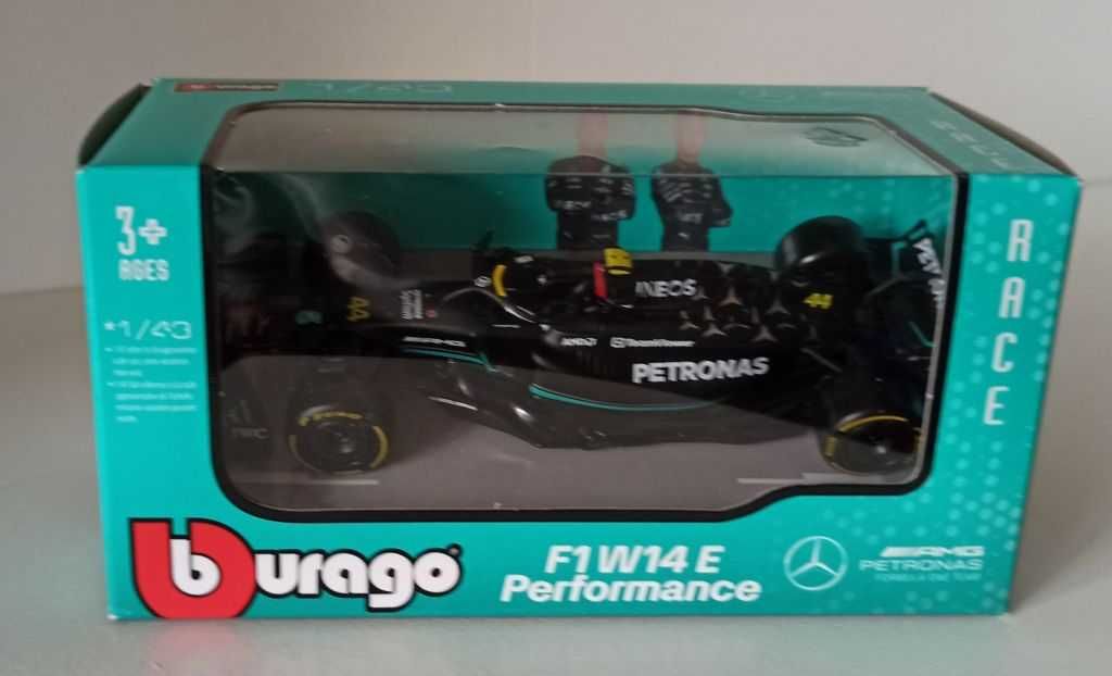 Macheta Mercedes AMG W14 Hamilton Formula 1 2023 - Bburago 1/43 F1