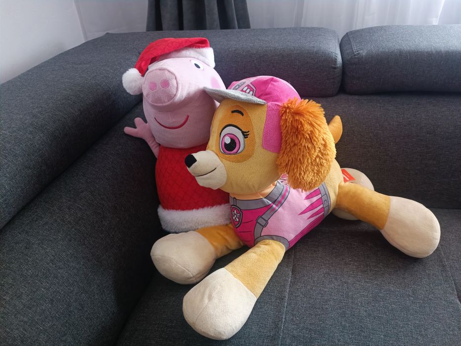 Skye și Pepa pig 50 cm