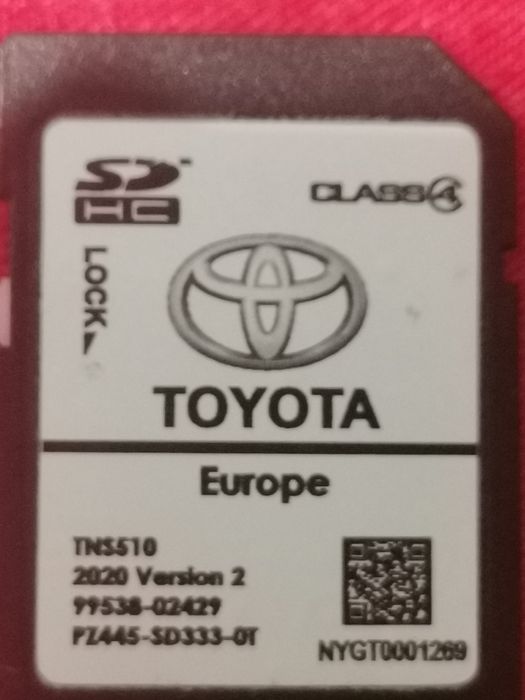 Navigație Toyota și casetofon audio
