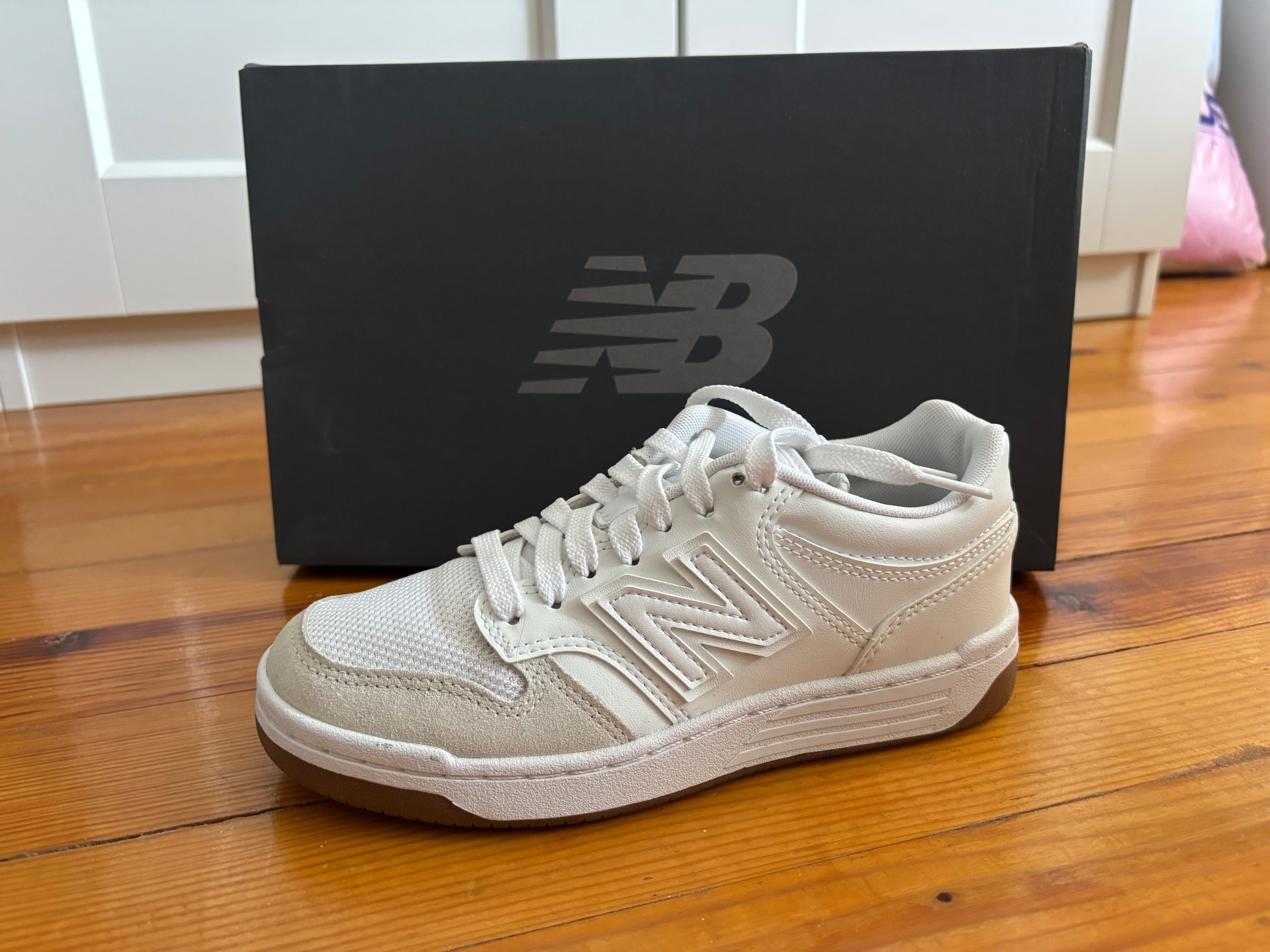 New Balance бели спортни обувки