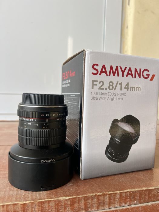 Samyang 14mm zo’r holatda