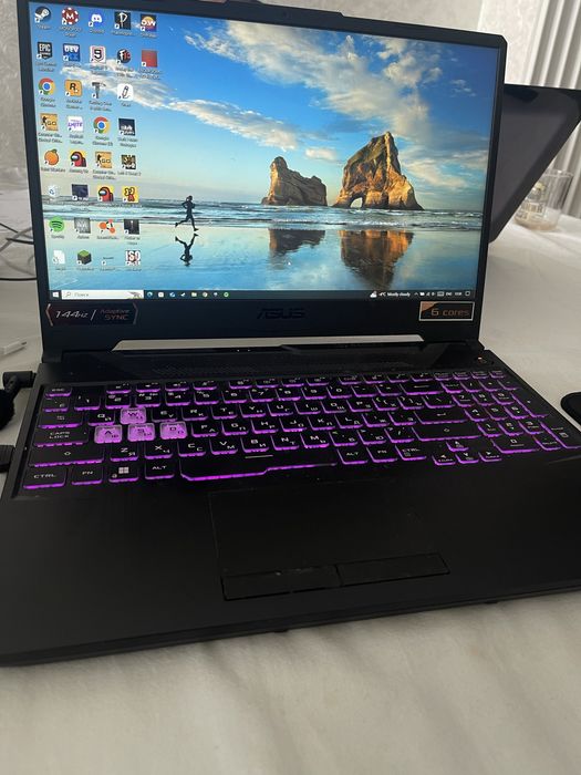 Мощный ноутбук Asus Tuf Gaming A15