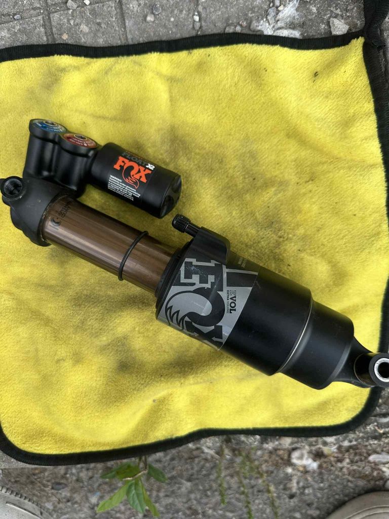 Шок Fox dhx2 kashima Float 225x75 Trunion mount