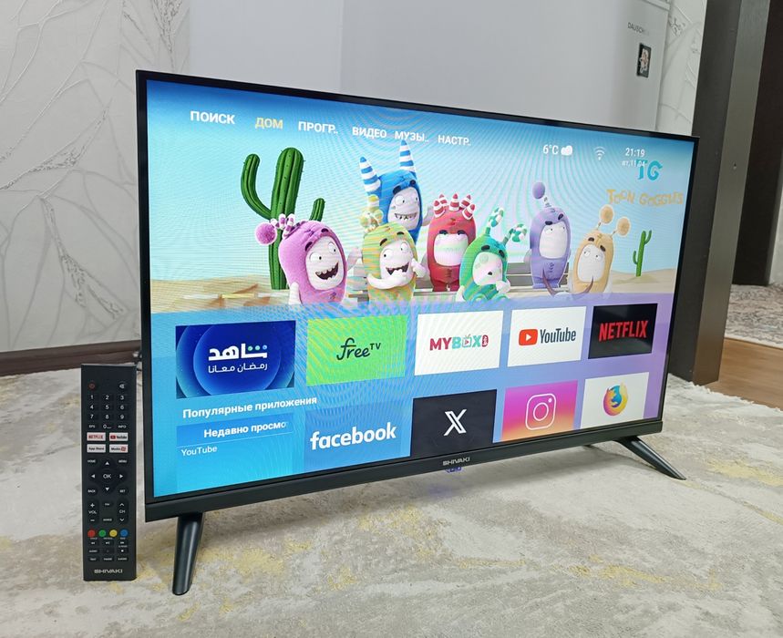 ТЕЛЕВИЗОР Shivaki Смарт ТВ.