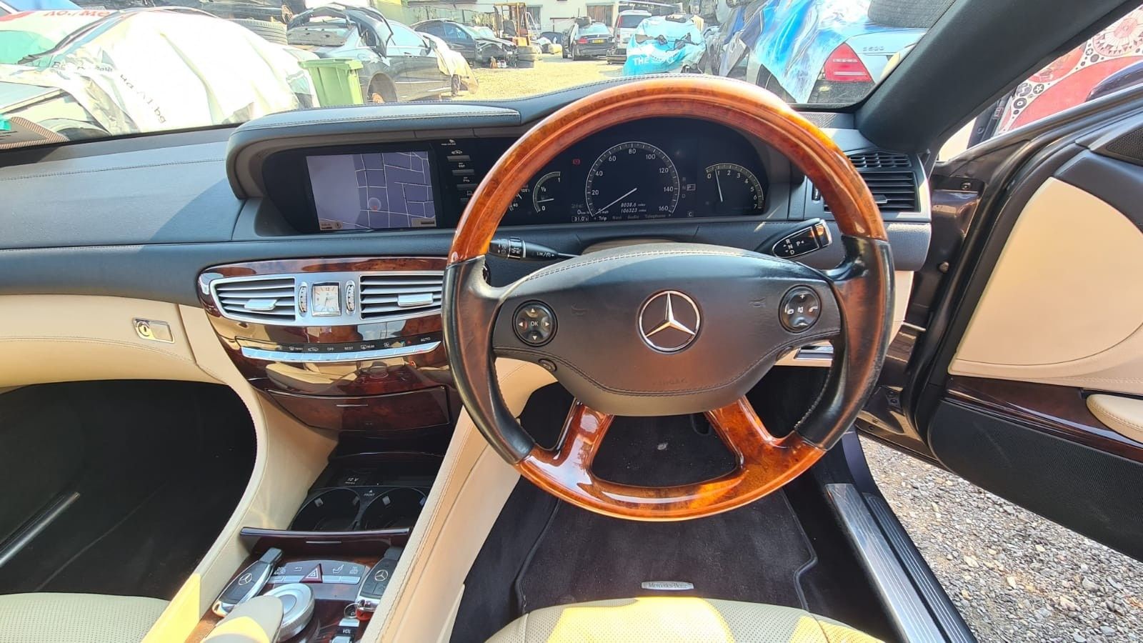 Mercedes Cl 500I W216 на части