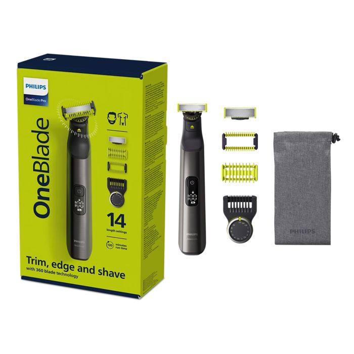 Триммер Philips OneBlade Pro 360 QP6551/15 Триммер для Лица и Тела