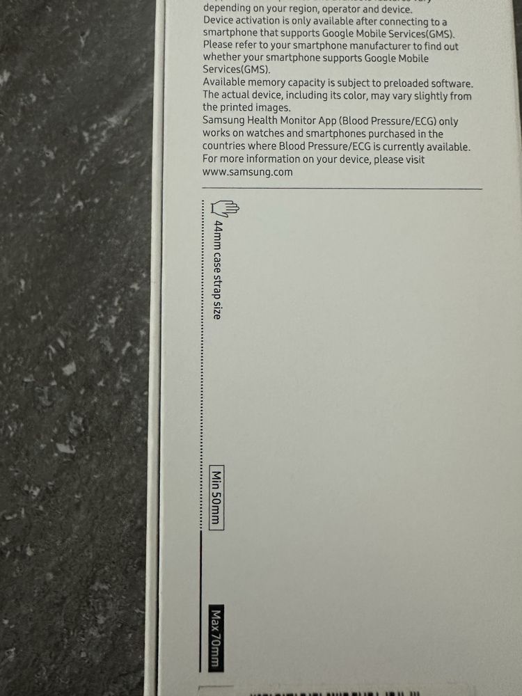 Samsung watch 5, 44 mm