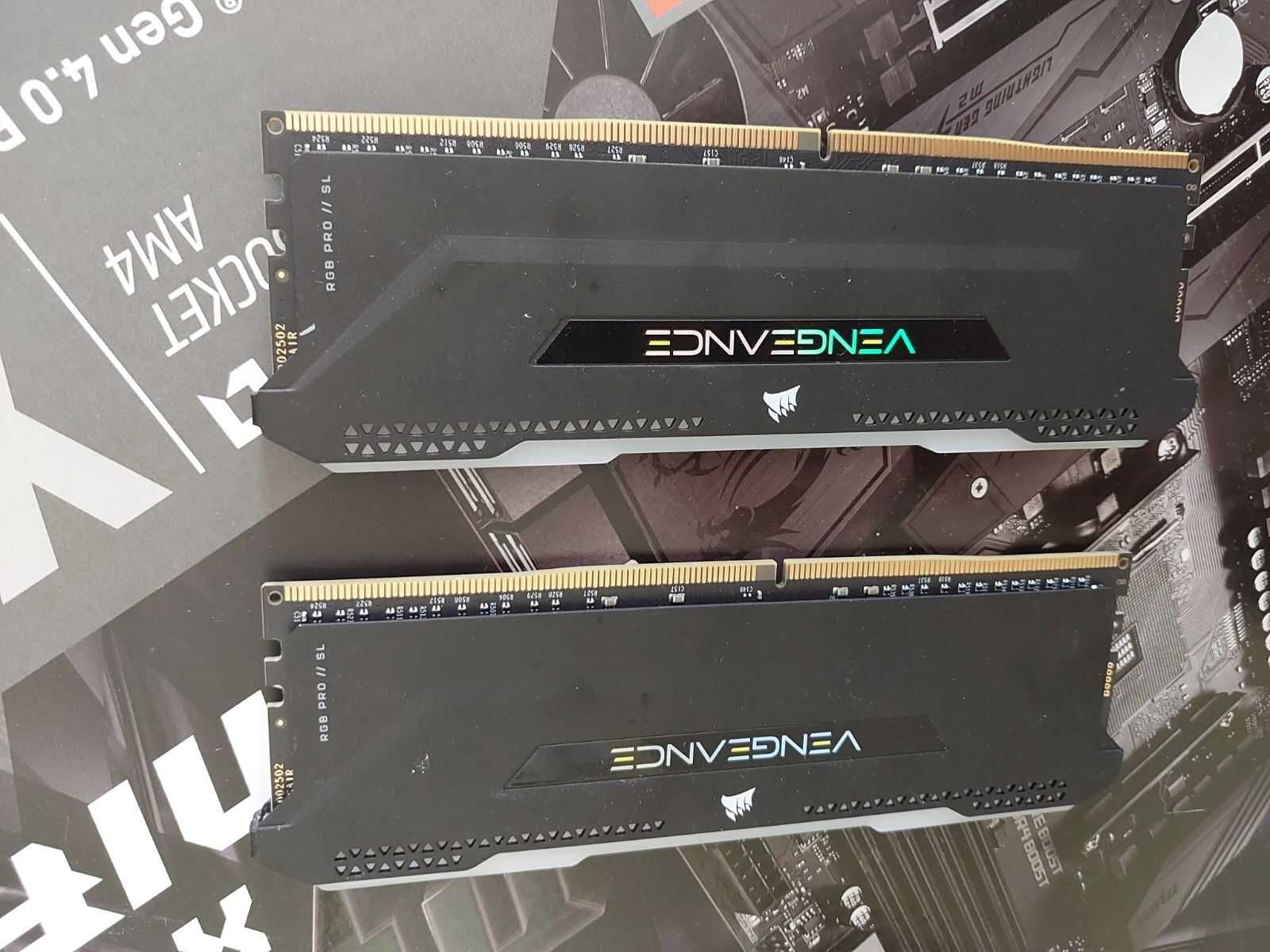64GB 3200Mhz Corsair Vengance RGB PRO SL , CL16, DDR4