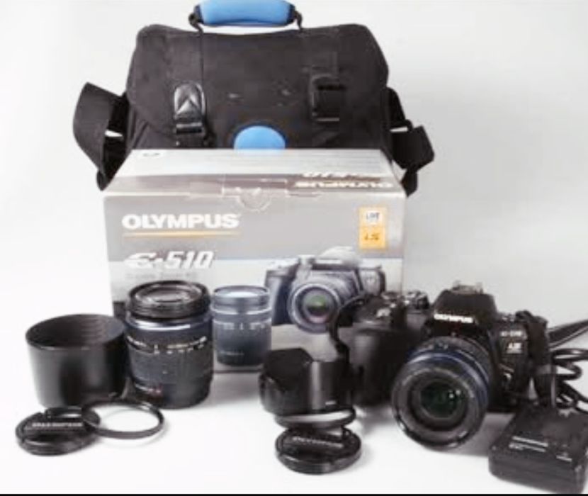 OLYMPUS E-510+аксесоари