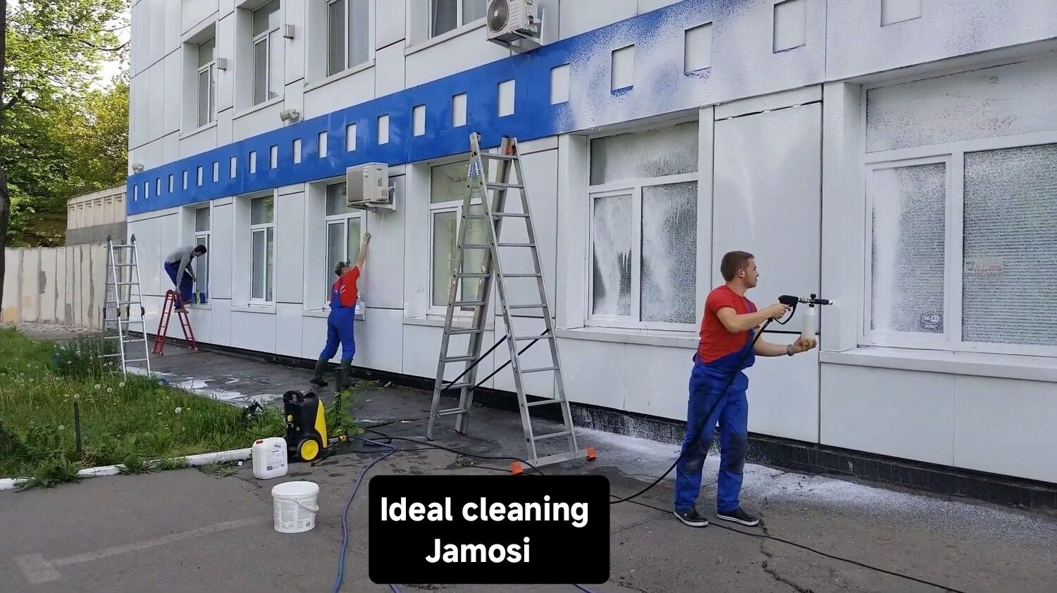 ,,Ideal cleaning Jamoasi,,Fasad Moyka Biz bilan tozalik sari olgʻa