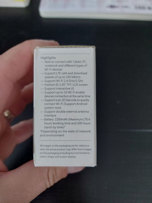 Router 4G(cartela sim)