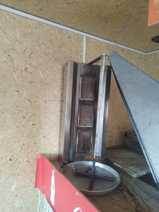 Аппарат для жарки мяса ручной газовый на три горелки