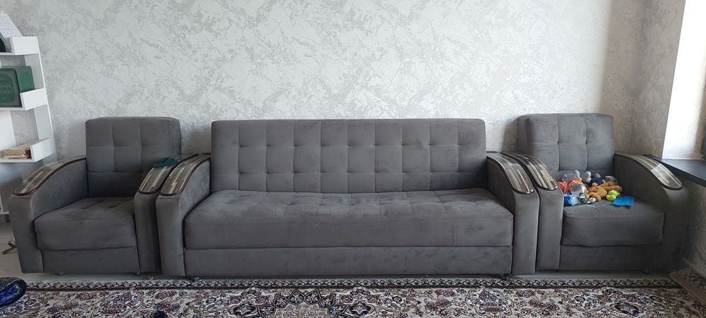 Диван кресло раскладной с роликами