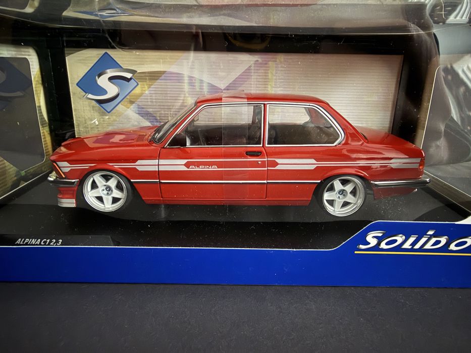 Macheta BMW Alpina C1 2.3 1/18 Solido