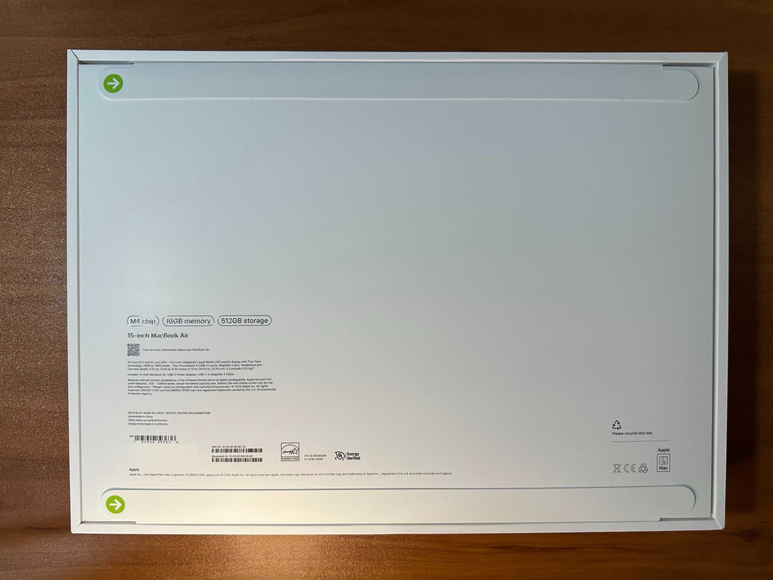 Новые Apple Macbook Air 13" 15" M4! Бесплатная Доставка!