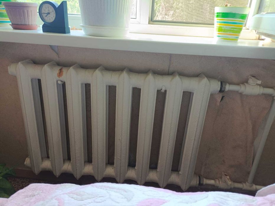 Чугунная батарея б/у