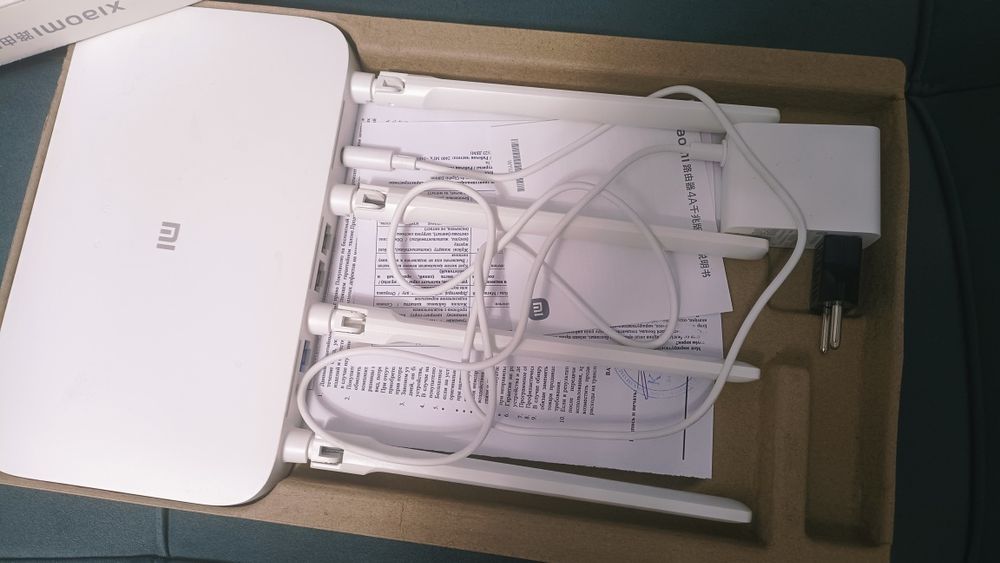 Xiaomi Mi Router 4A Gigabit Edition.
