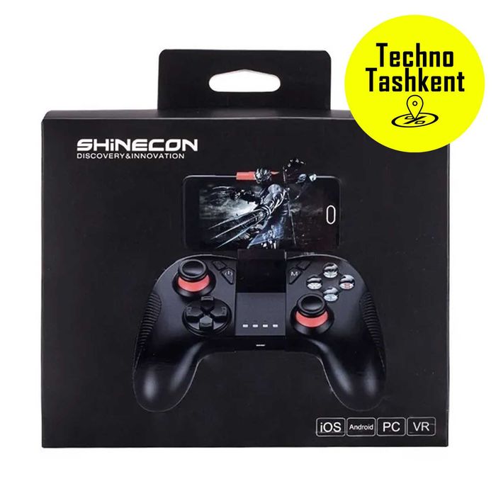 Геймпад-джойстик беспроводной Shinecon SCB04 с держателем под смартфон