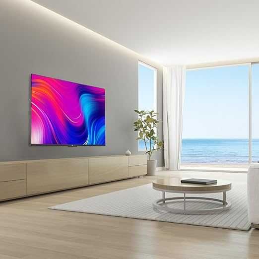 Нов безрамков лед телевизор NEXT 55" UHD 4K Google Android телевизор