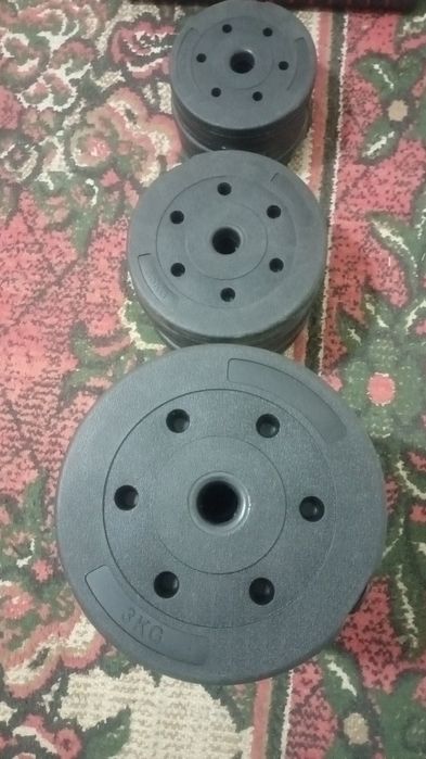 Гантель штанга 40кг набор