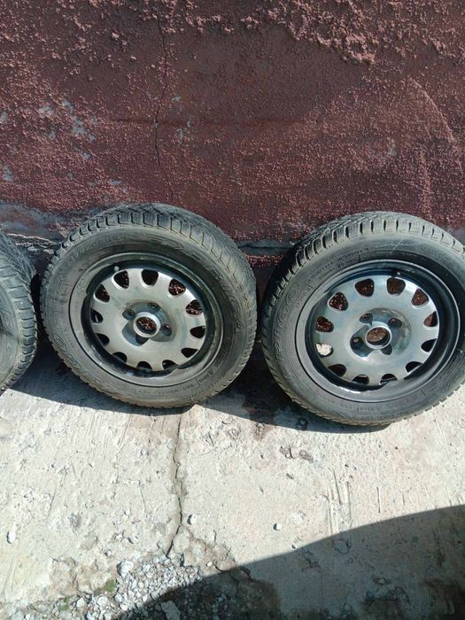 Гуми с алуминиеви джанти комплект 14цола