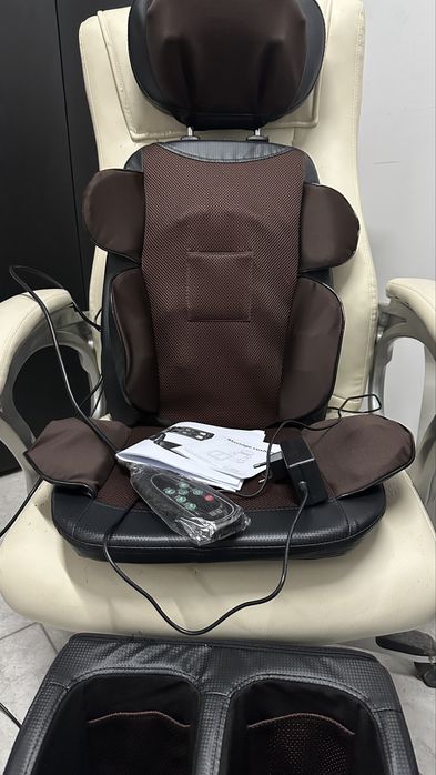 Saltea Masaj cu Role Shiatsu și vibrații