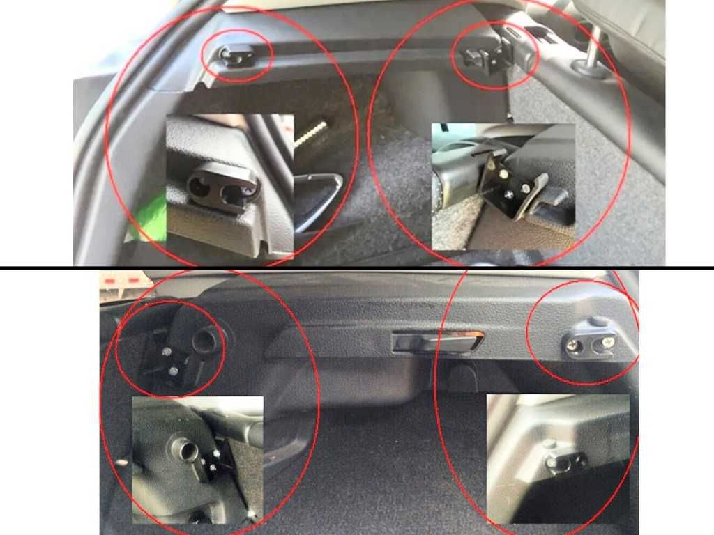 Щора за багажник на VW Golf 7