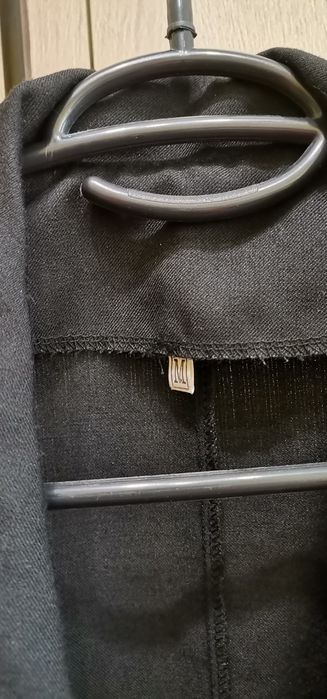 Черно сако с панделка