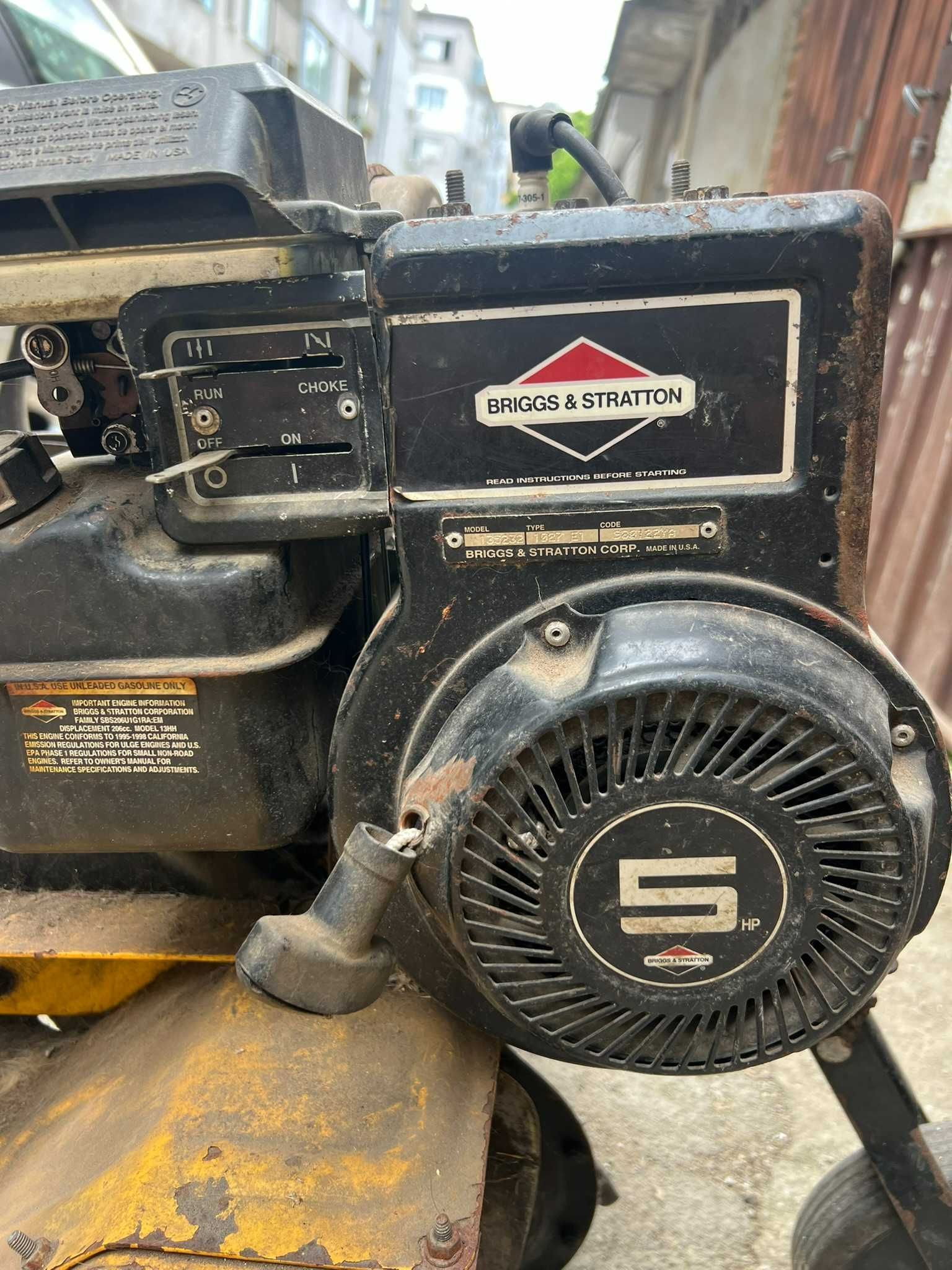 Мотофреза Briggs & Stratton, 5 коня