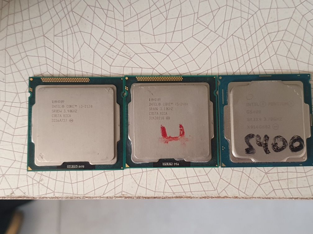Процессор i3 2110, i5 2400, g5400