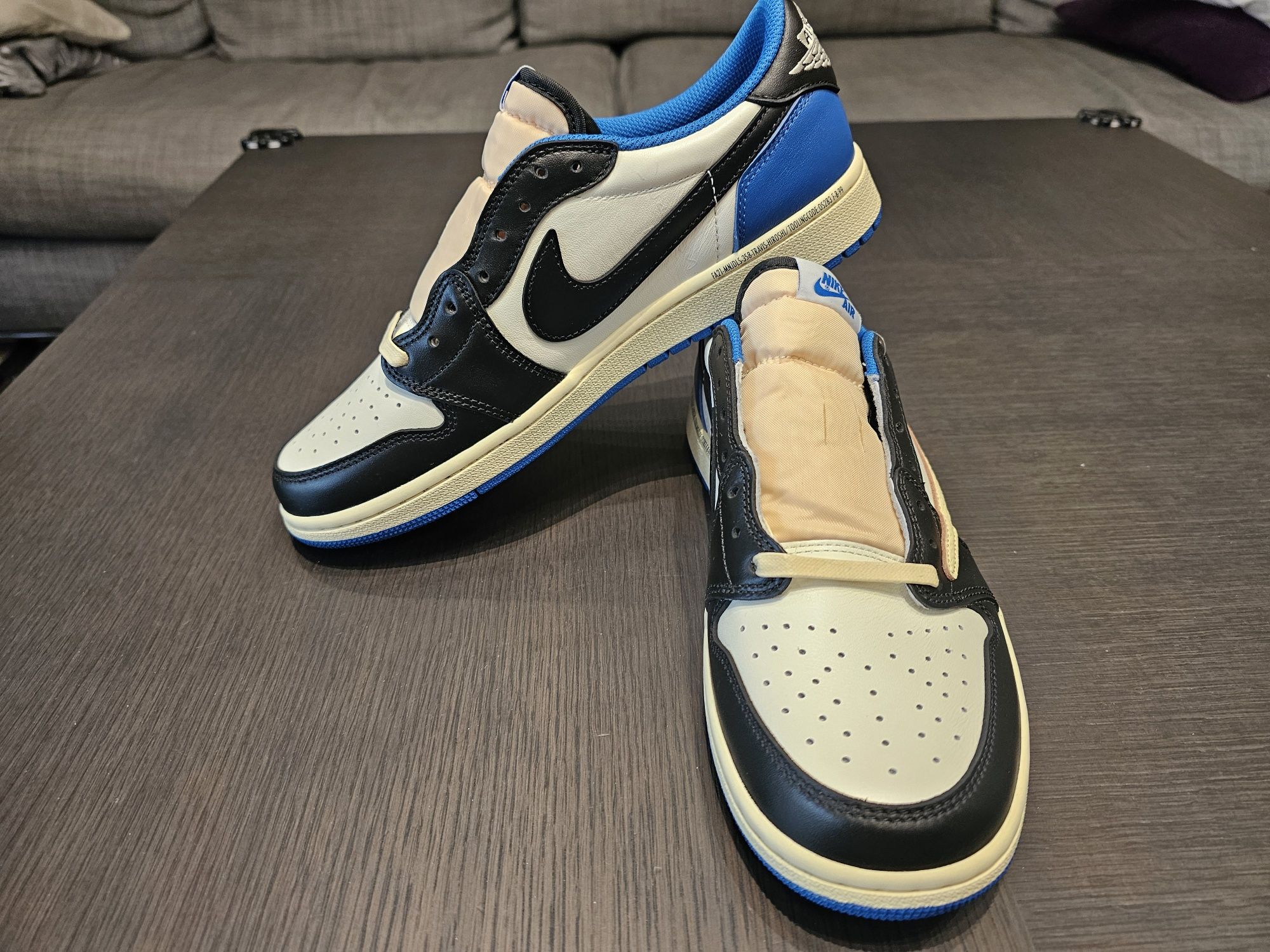 Air Jordan 1 Low Travis Scott x Fragment