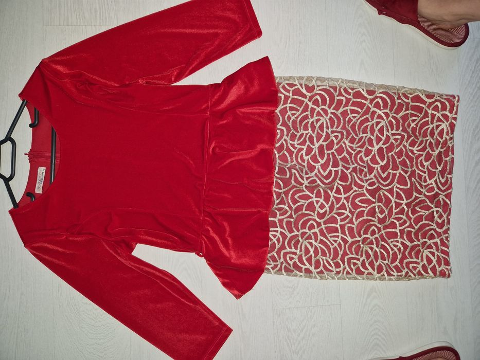 Rochie eleganta  catifea