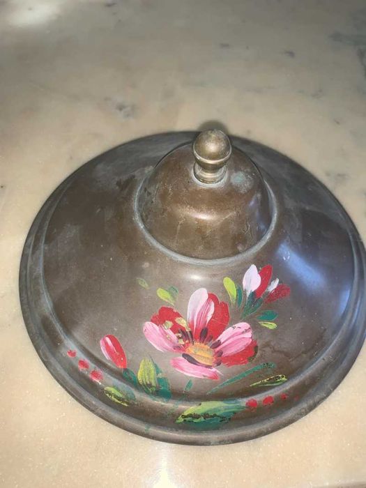 Vas de cupru cu capac