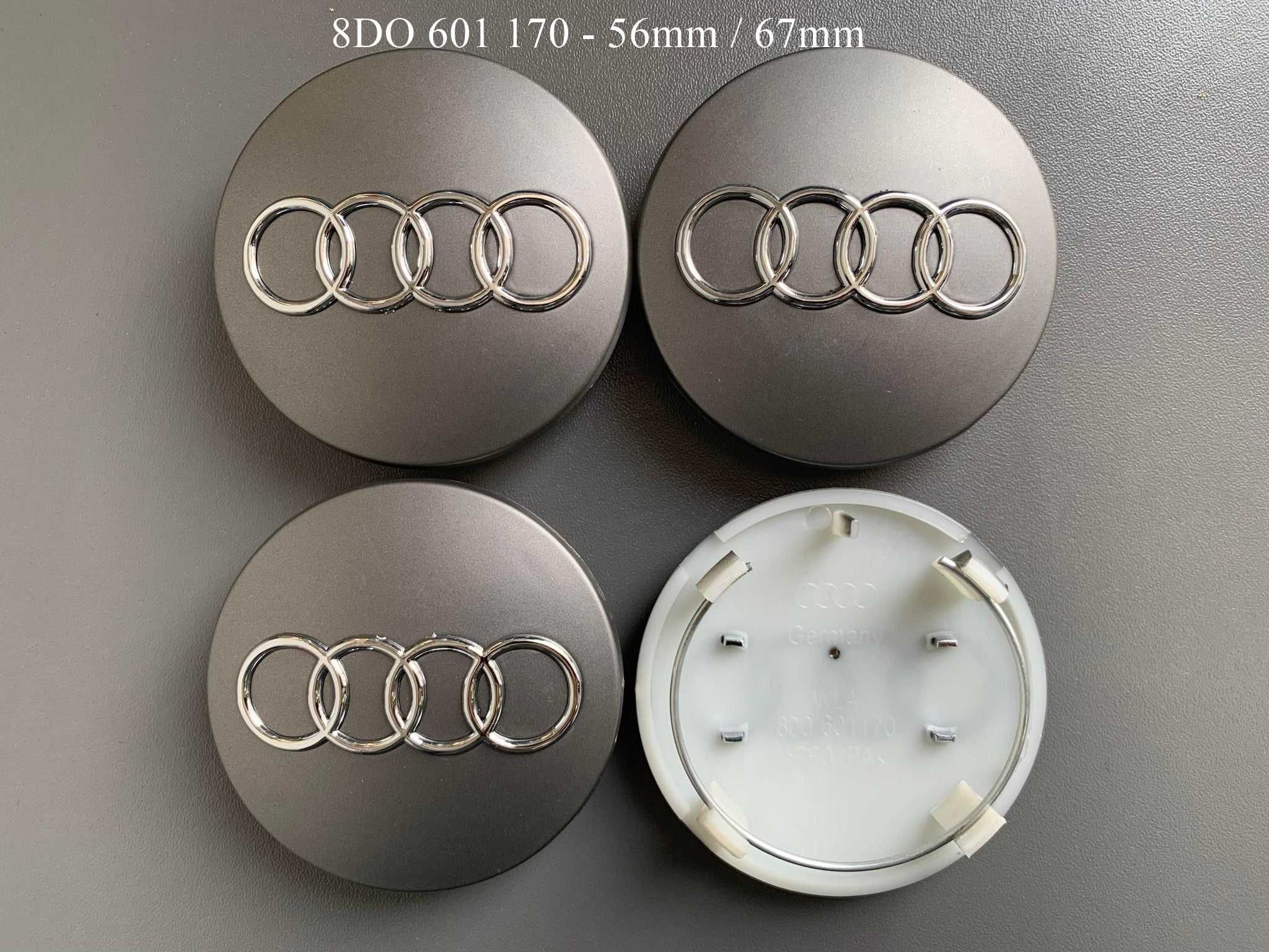 Capacele jante aliaj originale Audi 57mm 60mm 67mm 69mm