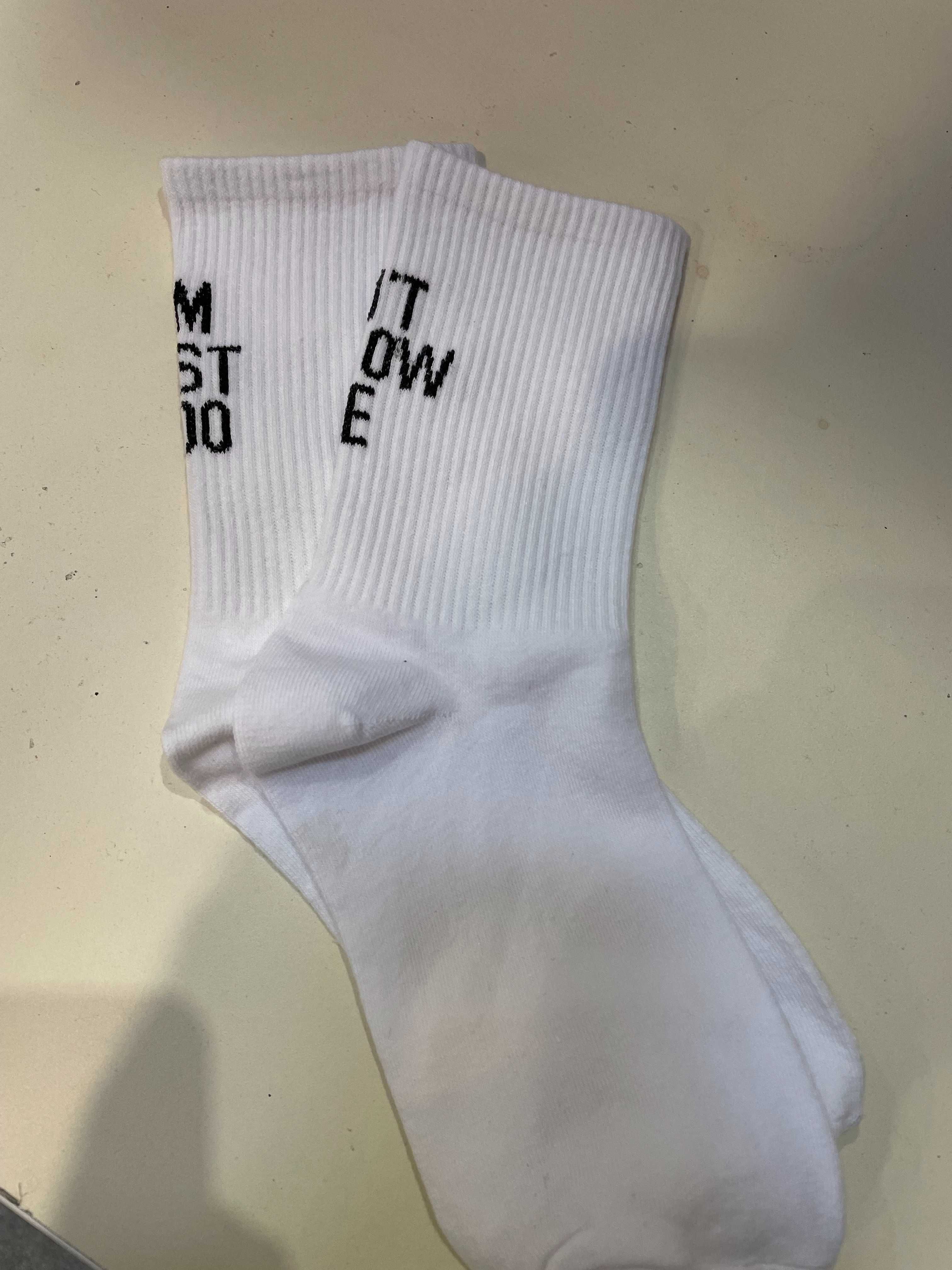 Ciorapi funny message albi