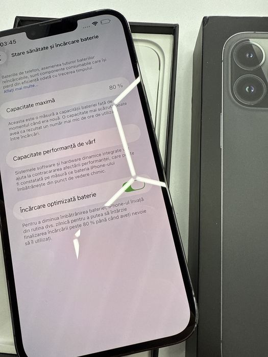 Iphone 13 Pro Max 128G Gb Full box Impecabil